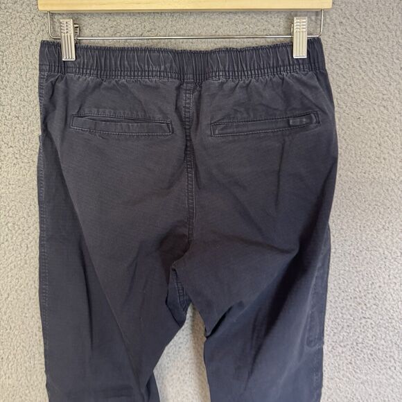 BYLT Weekender Pants Mens Small Blue Stretch Ripstop Drawstring Casual - Picture 6 of 8